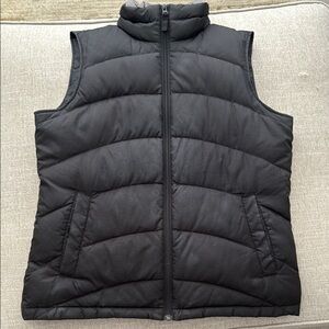 Black Puffer Vest